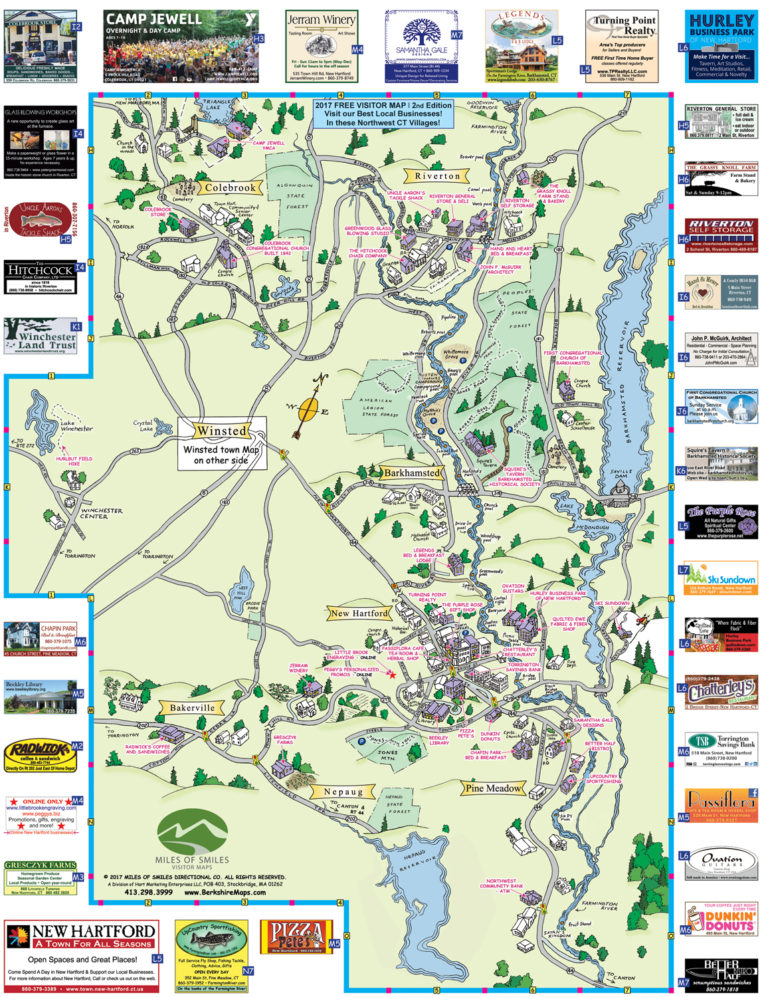 Riverton, Colebrook, New Hartford